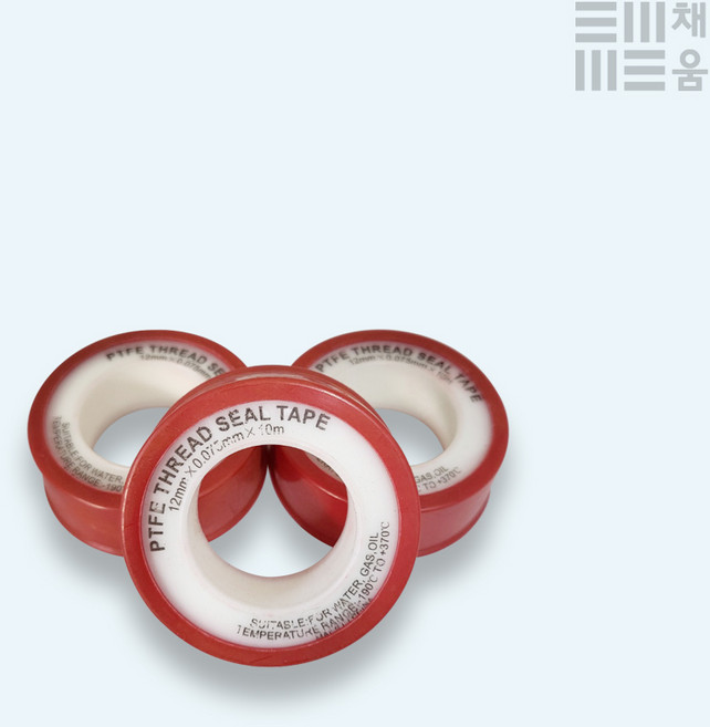 테프론 테이프 수입 12mmX10M, 1개