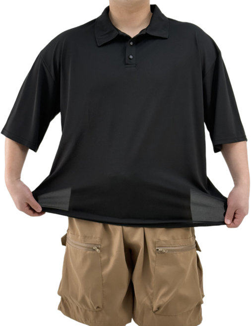 [2XL-6XL/아이스냉감] 블루제이 빅사이즈 링클프리 반팔 카라티