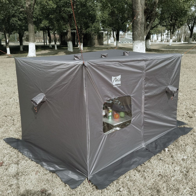 마운틴인 컴팩트 웜 쉘터 6~8인용 겨울등산쉘터 보온 방풍