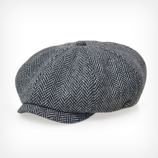 CPN524.울혼방 헤링본 남성 헌팅캡 뉴스보이캡 겨울 빵모자 팔각모자