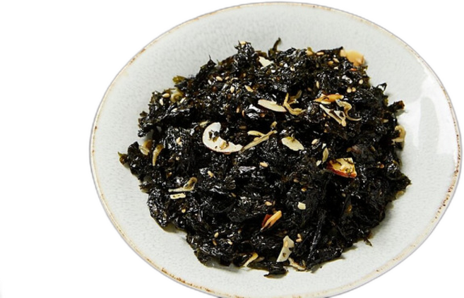 조미김 업소용 김밥김 자반김 식당 식자재 재료 멸치아몬드 김자반, 1개, 50g