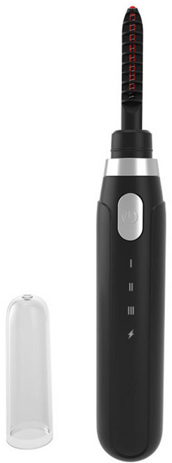 러블리컬 C타입 3단계 온도조절 속눈썹 고데기, 블랙