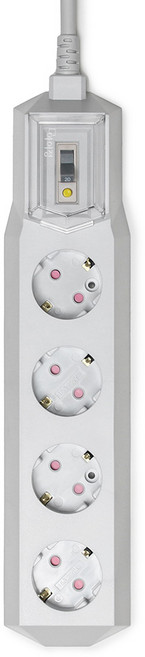 아이정 국산 띄움 고용량 과부하 누전차단 멀티탭 추천 에어컨멀티탭 냉장고멀티탭, 1개, 누전 4구 연그레이, 1.5m