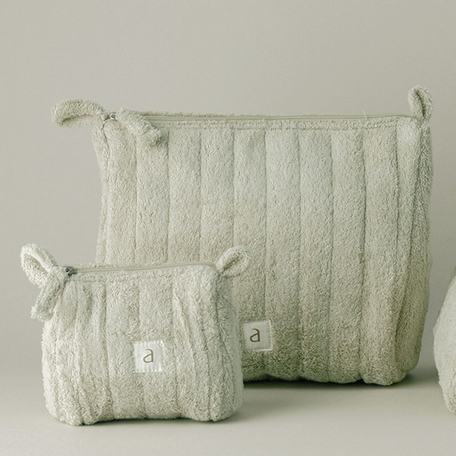 에이키코 클라우드 삼각 파우치 대형