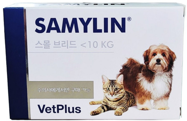 벳플러스 새밀린 30정 (강아지 고양이 겸용) 간 영양제 / 타블릿(알약형), 1개