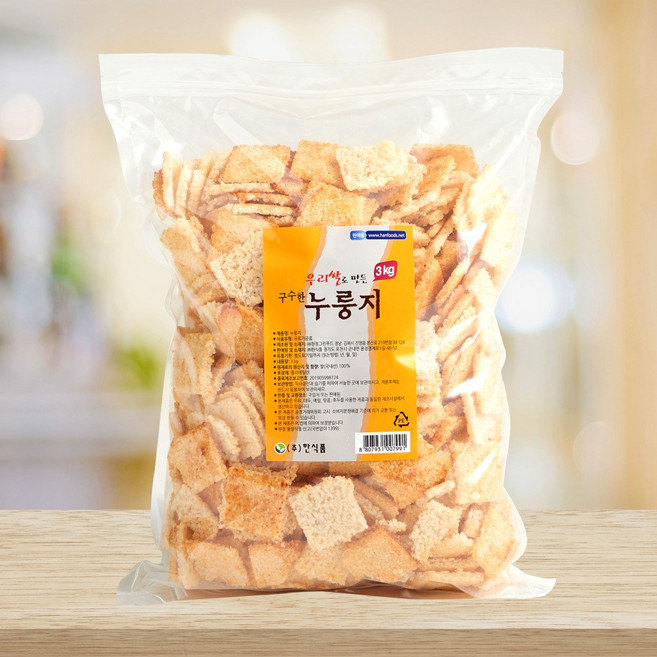 구수한 누룽지, 3kg, 1개