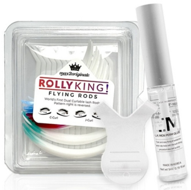 롤리킹 속눈썹펌 롯트 All in One 키트, 1세트