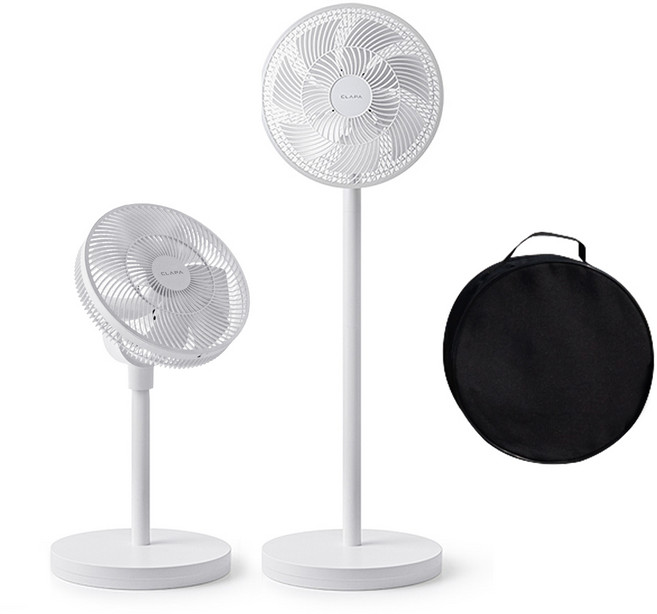 [신상품] 클래파 3D 스마트 무선 써큘레이터 선풍기 BLDC 무소음 사무실, BEF-C156W