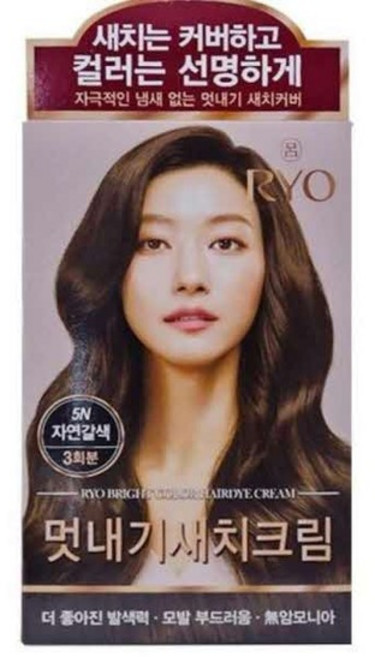 려 우아채 새치크림 5N 자연갈색, 1