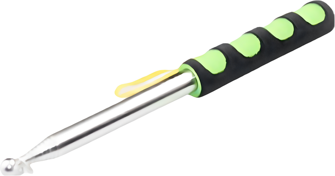 不鏽鋼伸縮旗桿, 黑底紅色 藍色 黃色 綠色, 1個