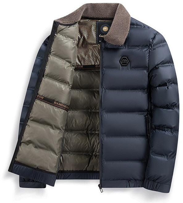 스타일닥터 남성용 카라 재킷 캐주얼 비즈니스 숏패딩