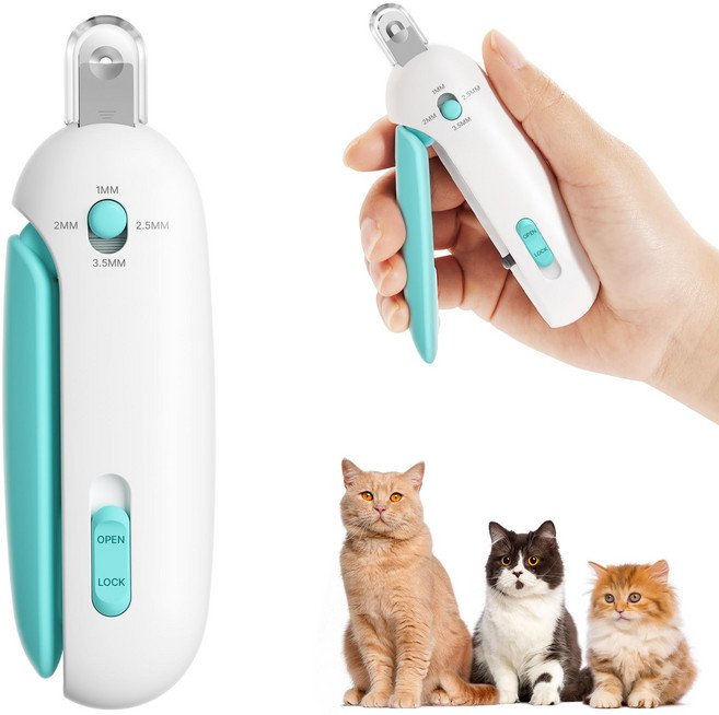 다용도 반려동물 발톱깎이, 1개, 블루