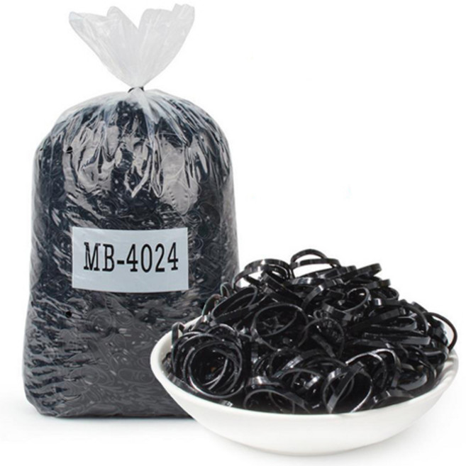 컬러 고무줄 머리끈 TPU밴드 초 대용량 1kg