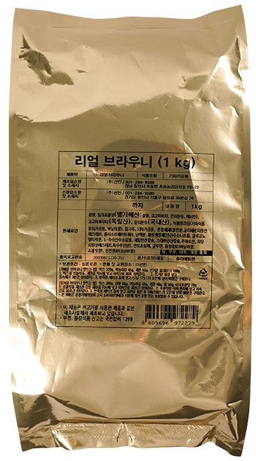 선인 리얼브라우니믹스 1kg, 1개