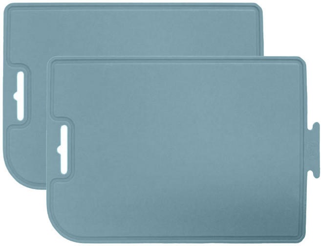 유일코리아 국산 파스텔 실리콘 대 도마, 다크민트(2p), 1세트