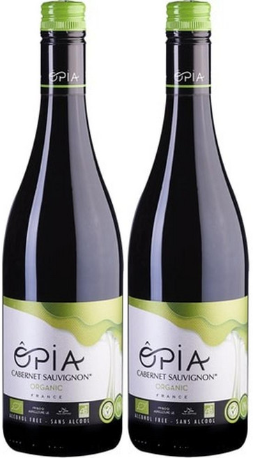 카베르네 소비뇽 무알콜 와인, 2개, 750ml