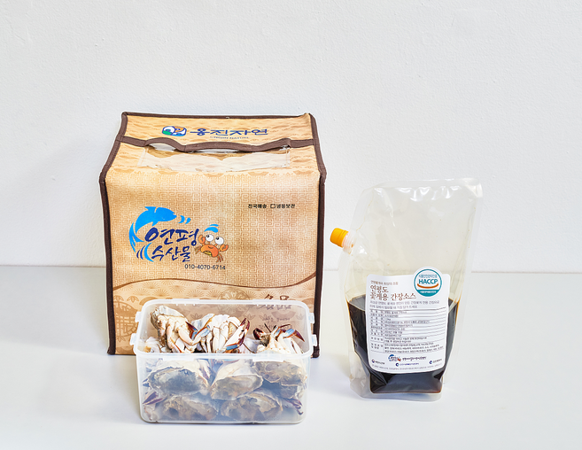 연평도 꽃게+간장소스 직접담는 간장게장, 1개, 1kg
