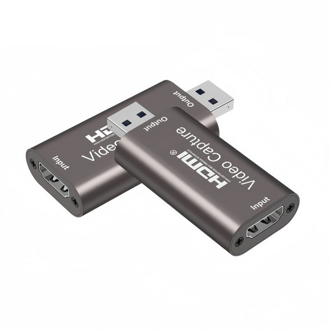 HDMI 視訊擷取器 1080P 60Hz 轉 USB 擷取卡, 1個