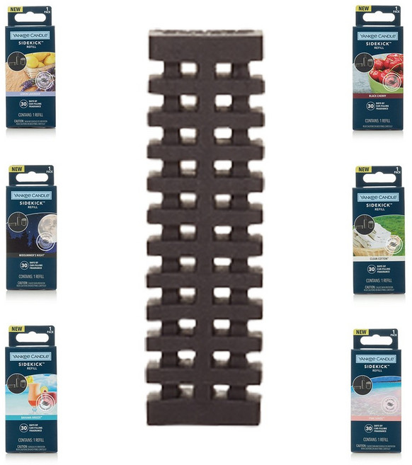 YK 사이드킥 차량용 방향제 리필, 1개, YC/사이드킥리필/레몬라벤더