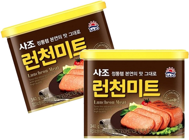 사조해표 런천미트 340g 4개