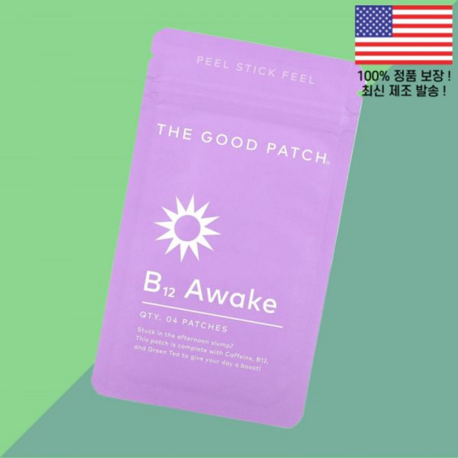 더 굿 패치 B12 어웨이크 4 The Good Patch Awake Patches, 더 굿 패치 B12 어웨이크 4 The Good Pat