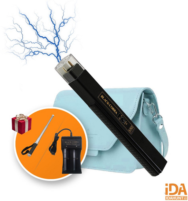 호신용 전기충격기 초강력 여성 호신용품 슬림형 블랙코브라 S912 충전패키지기포함, 1개