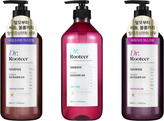 닥터루티어 맥주효모 탈모증상완화 샴푸 3종세트