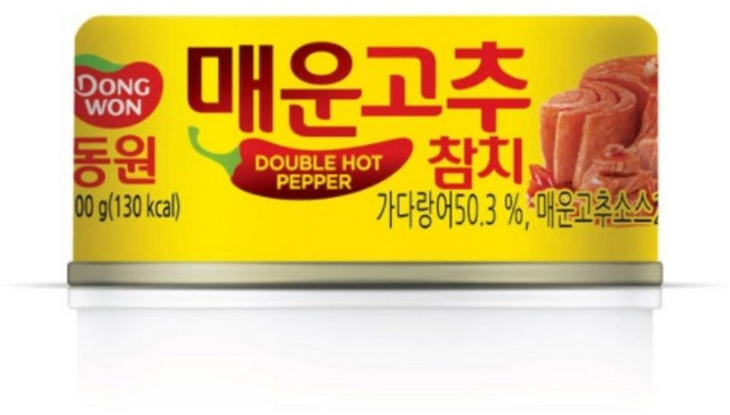 동원 매운 고추참치 통조림, 90g, 15개