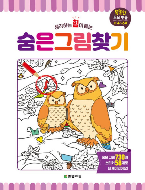 생각하는 힘이 붙는숨은그림찾기:, 한빛에듀
