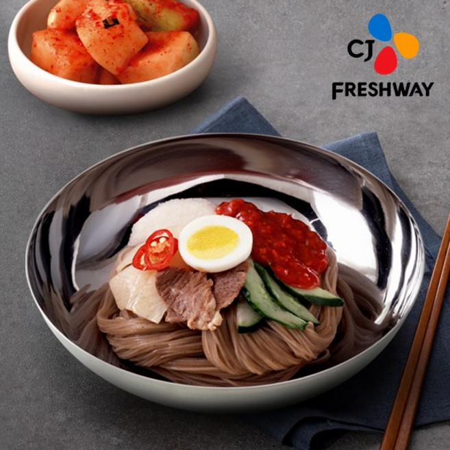 [CJ프레시웨이] 평양냉면 20인분 면 20팩 + 비빔장 20팩, 260g, 20개