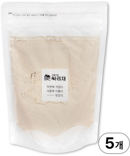 싸리재 식사대용선식 [ 귀리 미숫가루 300g ] 국산 귀리 쉐이크 통곡물 선식, 5개