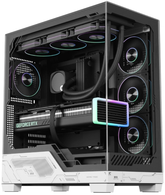 아이구주 VENTI T7000 BTF STEALTH 케이스-미들타워, 1개, 선택1