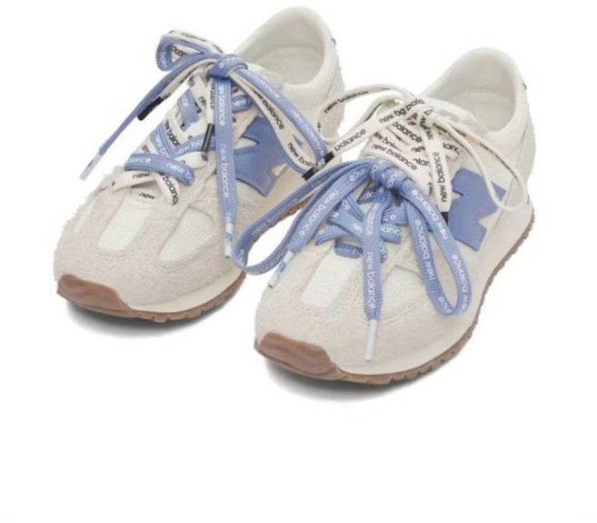 뉴발란스 471 멀티 슈레이스 클래식 화이트 레터링끈 포함