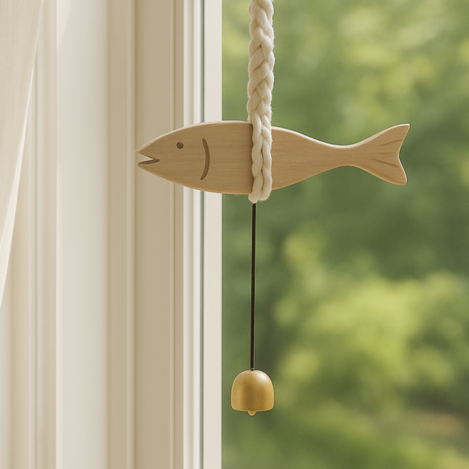 몽모멘트 액막이 기운정화 명태 도어벨