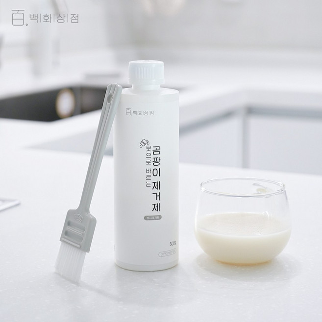 벽지 화장실 수영장창틀 실리콘물때 펜션풀빌라 곰팡이제거제, 1개, 500g