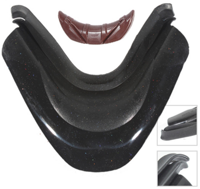 머리여행 부메랑 샴푸대 목받침대 샴푸목받이 실리콘, 1개, 부메랑-블랙