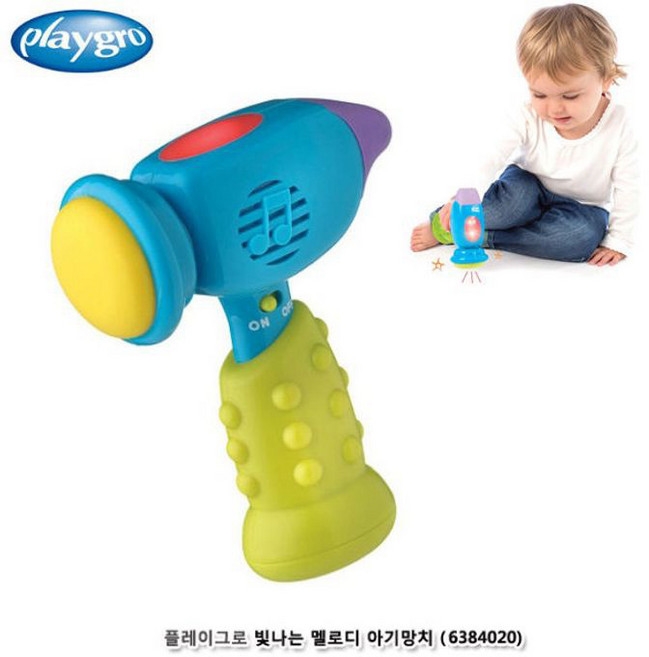 플레이그로 빛나는 멜로디 아기망치 (6384020), 혼합색상, 1