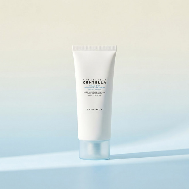 스킨천사 센텔라 히알루-시카 워터핏 선 세럼 100ml 촉촉수분자차 유기자차