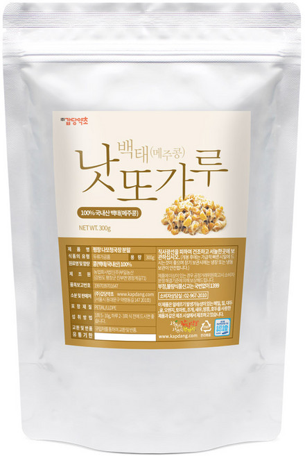 갑당약초 백태 낫또 가루, 2개, 300g