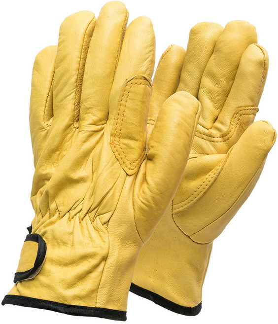 스마툴 노랑 캠핑 비비큐 BBQ 장갑 가성비 갑 양피가죽 화로대 방염 가죽, 1세트