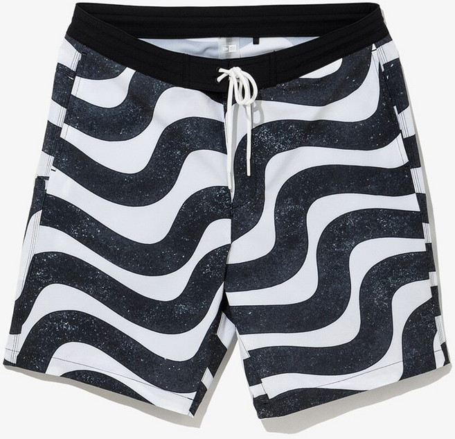 뉴에라 워터 보드 숏 팬츠 웨이브 프린트 14676174