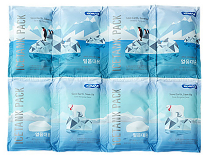 [코멕스] 아이스 탱크 팩 셀팩 2호 캠핑 등산용품, 1개, 1개