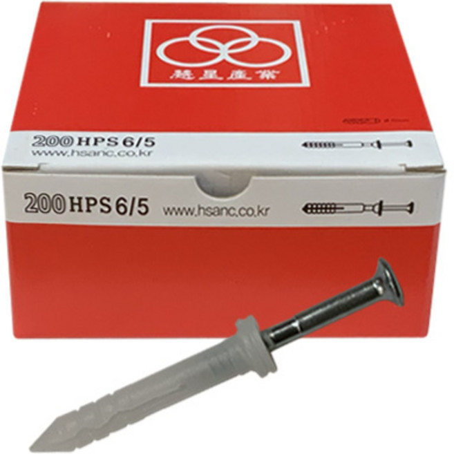 칼브럭 혜성 HPS 6/12 타격앙카 콘크리트앙카, 1개