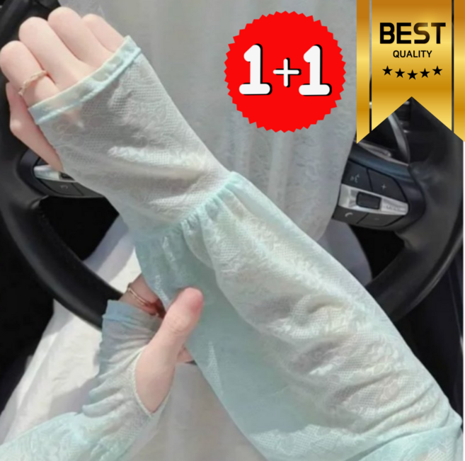 투원스 1+1 자외선 차단 레이스 팔토시