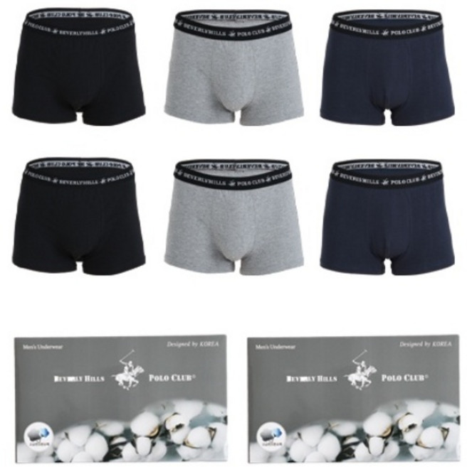 비버리힐스폴로클럽 고급 면 드로즈 2케이스