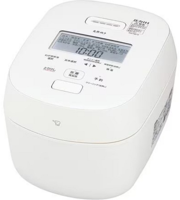 象印 壓力IH 電子鍋, 白, NW-NB10-WA