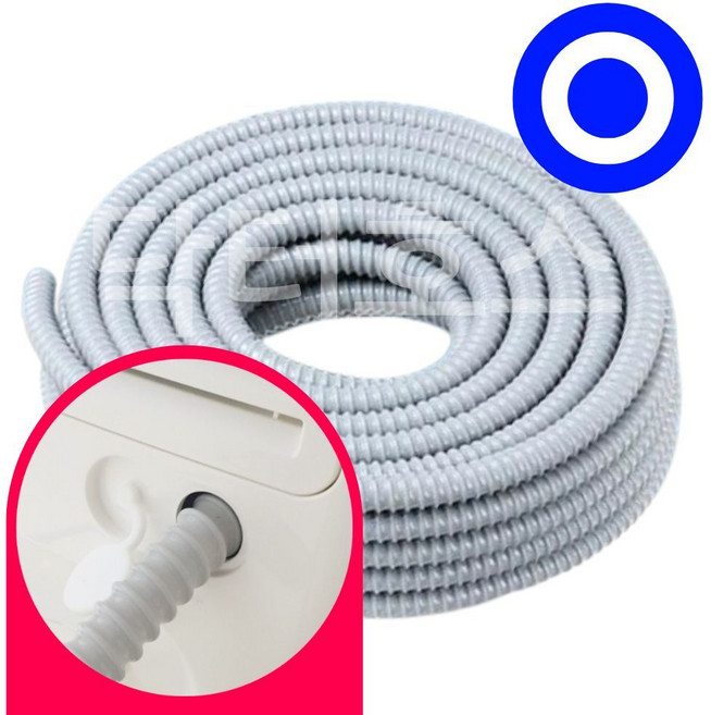 닥터호스 신일 이동식 에어컨 SMA-P12000AU 연속 배수 호스 드레인 호수 호환, (T16)OX신일이동식 1미터, 미보증, 1개