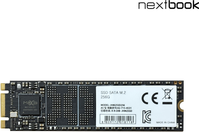 넥스트북 M.2 SATA SSD 메모리 128GB, NEXTBOOK M.2 SATA SSD