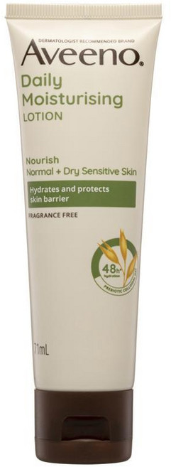 호주 아비노 Aveeno Body Lotion 데일리 모이스처라이징 무향 바디로션, 2개, 71ml