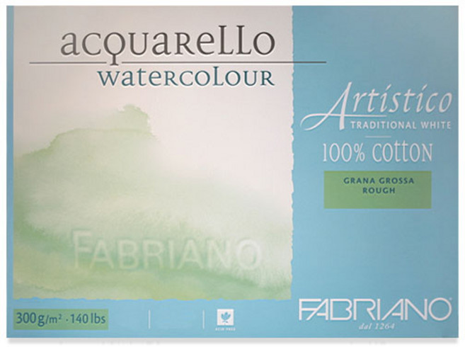 파브리아노 뉴아띠스띠꼬 300g 백색 황목 (크기선택), 백색 #AR06 25매 황목 125x180mm